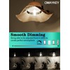 OMAYKEY 12W Dimmable Large LED Globe Bulb 100W Equivalent 1000