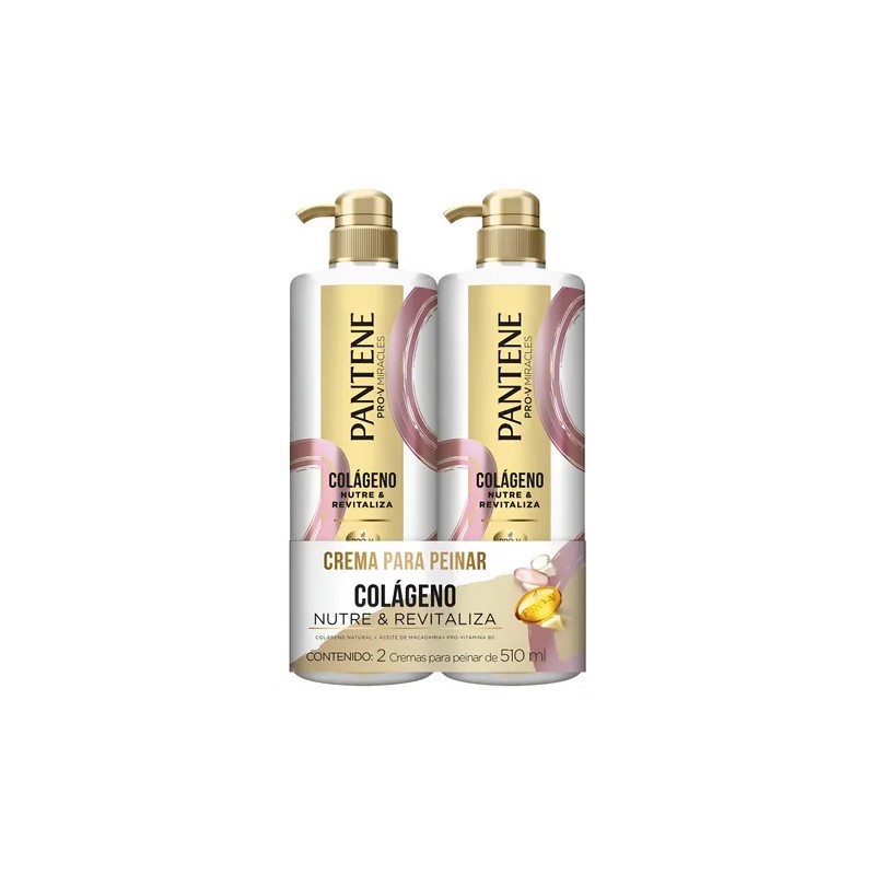 Crema Peinar Pantene Pro Miracles Pzas 510
