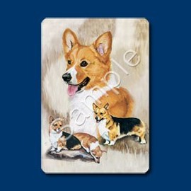 Best Friends by Ruth maystead Corgi Playing Cards