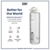 Ion8 Recyclon Water Bottle, Ice Motivator, 1 Litre Capacity