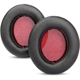YunYiYi Replacement Ear Pads Compatible with Teufel Real Blue NC/REAL Blue/Real Pure (2020) Stereo Headphone Accessories Replacement Cushion (Red)