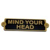 Mind Your Head Vintage Antique Shabby Chic Style Irish Door