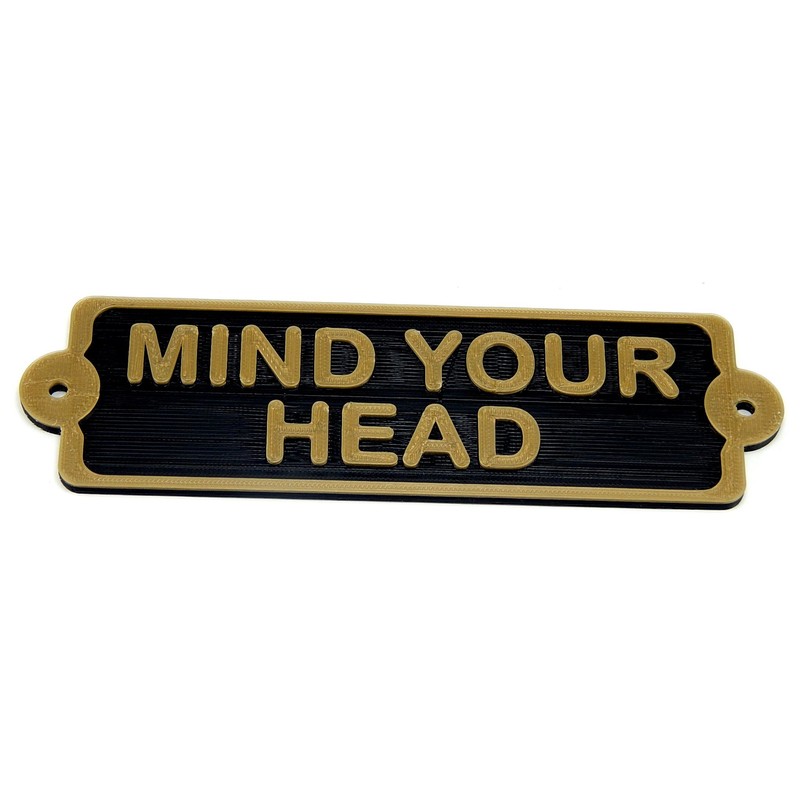 Mind Your Head Vintage Antique Shabby Chic Style Irish Door