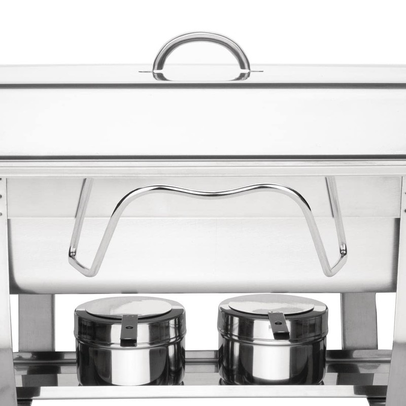 Olympia, Deckelunterstützung für Chafing Dish, aus Edelstahl