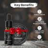 PUROLEO Unscented Beard Balm & Beard Oil Combo Pack -