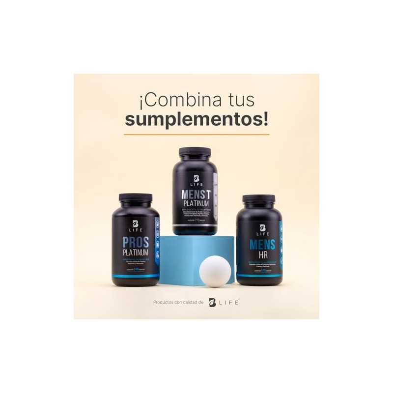 B Life Pros Platinum con Criuelo Africano para Hombres 240