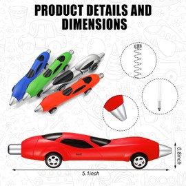 20 Pieces Car Pens Interesting Racing Car Pens Fun Cool Pencils for Office Stationary Supplie