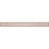 46 3/8"W x 4"H x 1/4"T Somerset Fretwork Moulding, Walnut