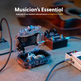 Evergreen | in Ear Monitor Protective Cases for IEM - Waterproof/USA Made - Suitable for KZ ZS10/ZS10 Pro/ZSN/ZST/AS10/AS16/Sure SE215-CL/SE201-K (52 Blue)