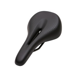 SMRG Bicycle Saddle Thick Cushion Hole Hole [JIS Standard] Road Bike, Cross Bike, Breathable, Moisture Prevention SR-VL (Black)
