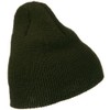 Artex Stretch Heavy Wool Military Beanie - Olive OSFM