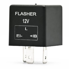 GROBARPART 3 Pin H42675031 Led Turn Signal Flasher Relay