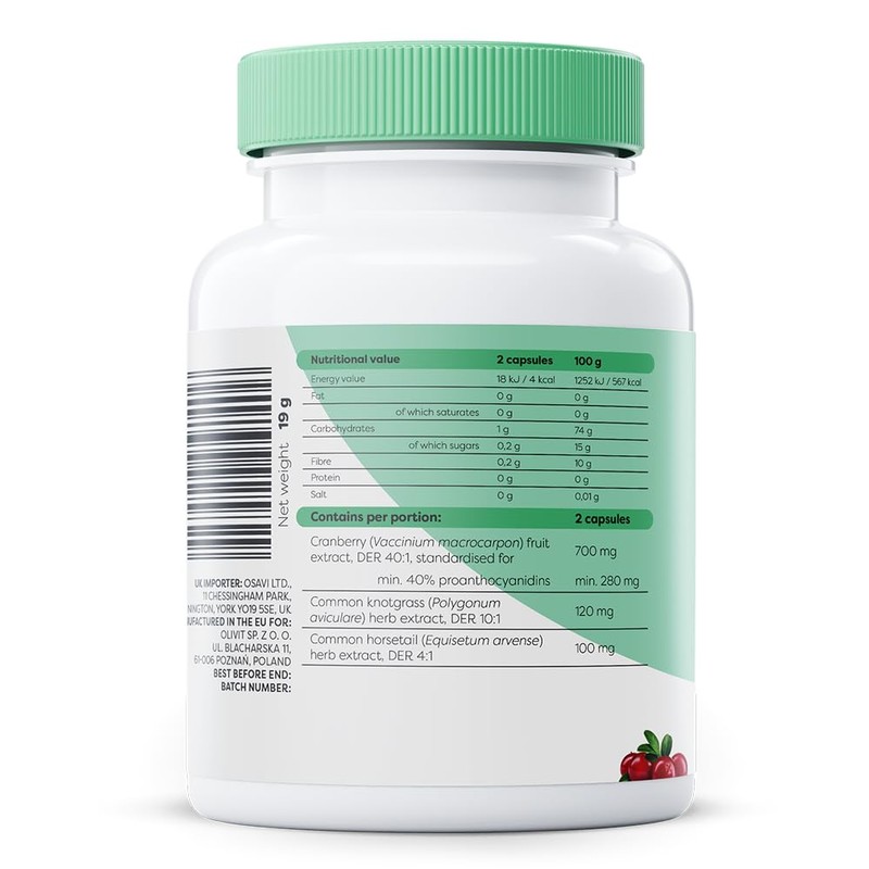 OSAVI Osavi Cranberry Extra - 30 Vegan caps