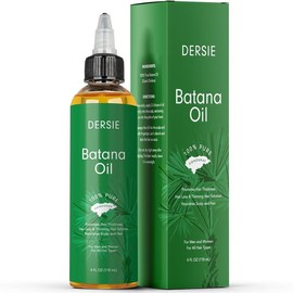Batana Oil: Dr. Sebi Organic Raw Honduras Oil for Hair Growth - 100% Pure & Natural for Thicker, Stronger Hair - 4 FL OZ Scalp Nourishment Haircare:_1 Pack