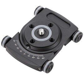 Tosuny Camera Trolley Video Dolly Car Roller Desktop Video Rail Track Slider for DSLRs/Video Camcorders