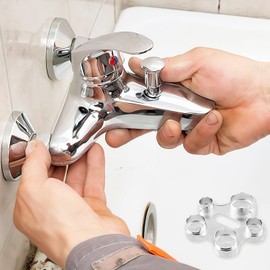 Aerator Mounting Key, 10 Sizes, Zinc Alloy, Universal Aerator Service Key, Replacement Aerator Tap Sieve Aerator Key Tool