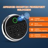 HSGCJS Biometric Fingerprint Safe Box with Digital Keypad, Security Safe