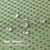 Gibelle Sage Green Fabric Shower Curtain, 72 X 72