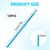 【Full Set】​​ Get 10 Blue Aluminium Crochet Hooks in 5mm,