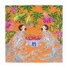 Caspari Monkeys Paper Luncheon Napkins in Orange - Four Packs
