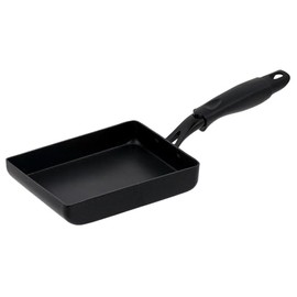 Bestco NQ-0364 Egg Pot, 5.1 x 7.1 inches (13 x 18 cm), Egg Pan, IH, Compatible with Gas Fire, Black