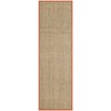 Safavieh Natural Fiber Collection NF114Y Border Basketweave Seagrass Accent Rug,