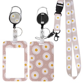 ID Badge Holder with Breakaway Lanyard for, Retractable Badge Reel, Removable Name Plate Clips, Neck Lanyard Strap, Nurse Teacher Office Gifts (Nurse)