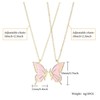 2 PCS Best Friend Necklaces Magnetic Butterfly Matching Necklaces for