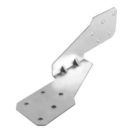 ANCLLO Strong-Tie Galvanized Steel Heavy Duty Hurricane Tie, Hurricane Straps Trusses/Rafters Ties