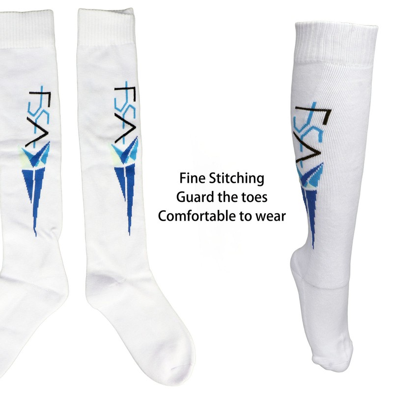 Fencing Socks Sweat Absorbing Breathable Stretchy Wearable Combed Cotton Unisex