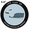 Athena Brands Blue Whale Life Can Be Over-Whale-Min - Black
