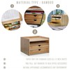 Prosumer's Choice Home and Office Bamboo Desktop Organizers with drawers