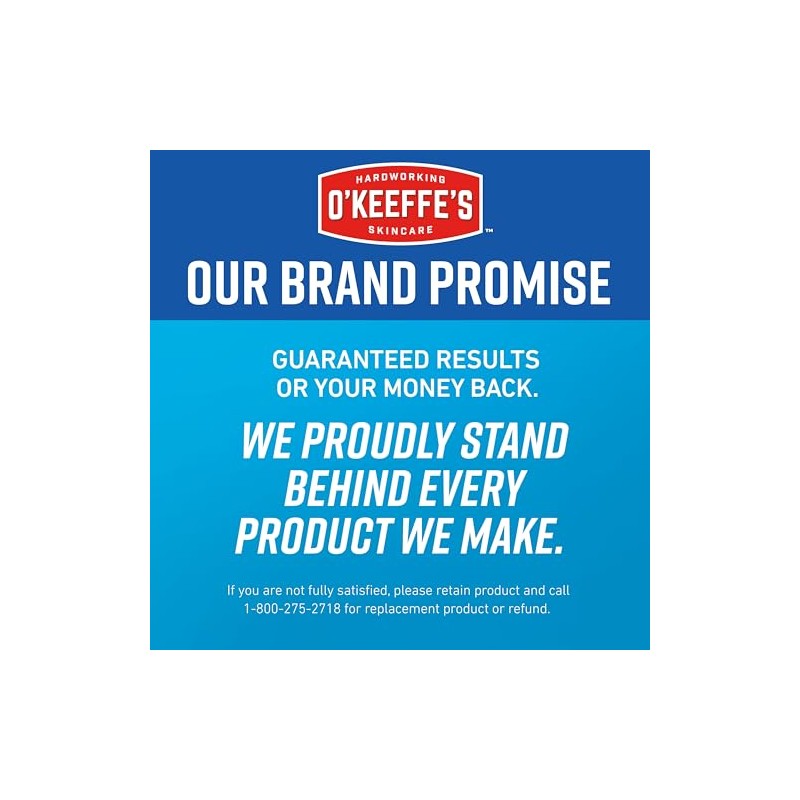 O'Keeffe's - Crema para pies Healthy Feet, tarro de 3.2