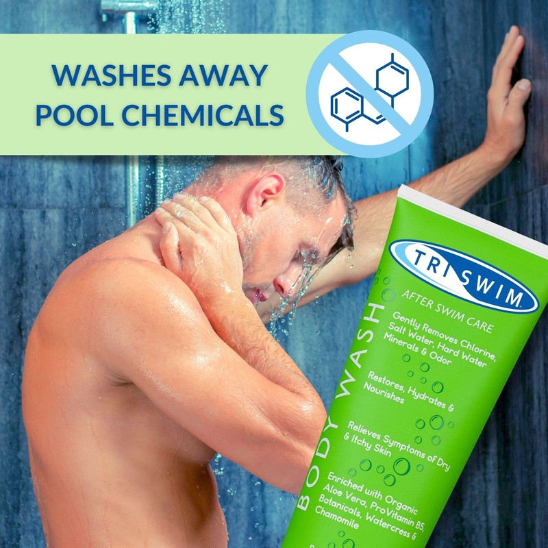 TRISWIM Swimmers Chlorine Removal After Swim Bundle | Vegan &