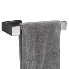 Flybath Open Towel Ring 304 Stainless Steel Towel Holder Wall Mounted Accessories Brushed Silver