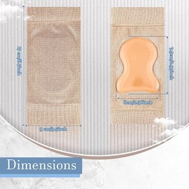 2 Pairs Achilles Protection Sleeve Achilles Tendon Heel Protector Achilles Heel Sleeve for Bursitis Tendonitis Tenderness Cushion and Protection of Haglunds Bump (Simple Style)