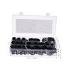 COHEALI 72 Pcs Stainless Steel Clamp Set Durable Tube Hose