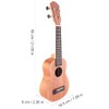 21" Ukulele Portable Classic Style Wood 4 Strings Hawaii Guitar