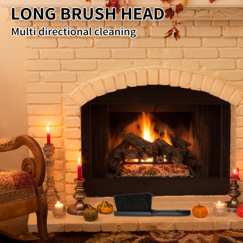 Wooden Fireside Companion Cleaning Brush Fire Brush Fireside Brush Fireplace