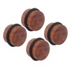 4PCS Cylindrical Door Stopper Prevent Impact Silent Punch Free Solid