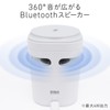 Sanwa Direct 400-SP117 Bluetooth Speaker for Smartphones, Just Place Charging,