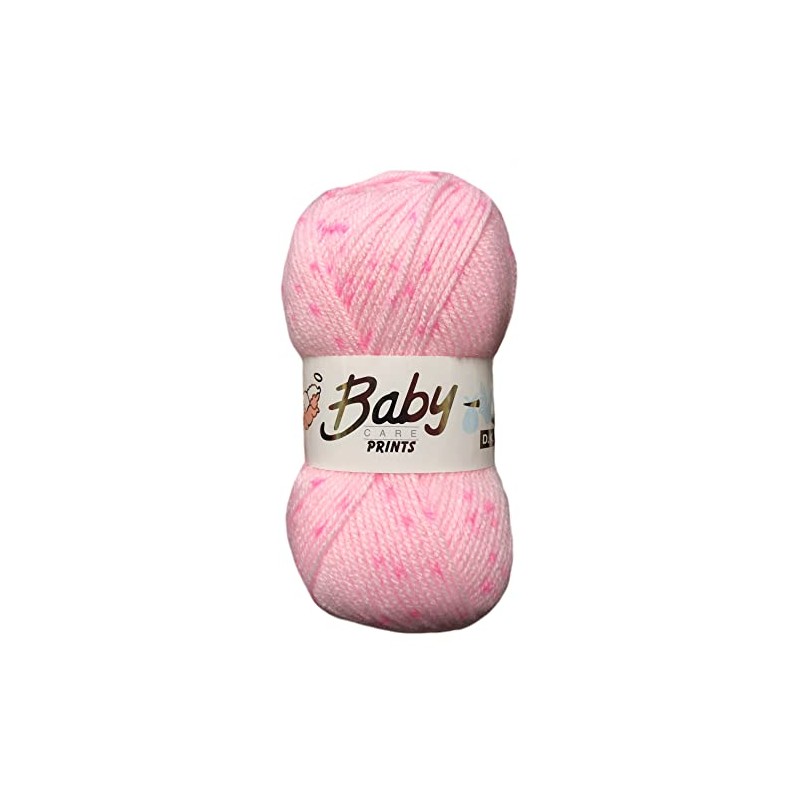 Woolcraft Baby Spot Prints Knitting Yarn/Wool - 100g Ball -