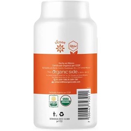 Organic Side Turmeric Curcuma con Pimienta Negra 110 Capsulas