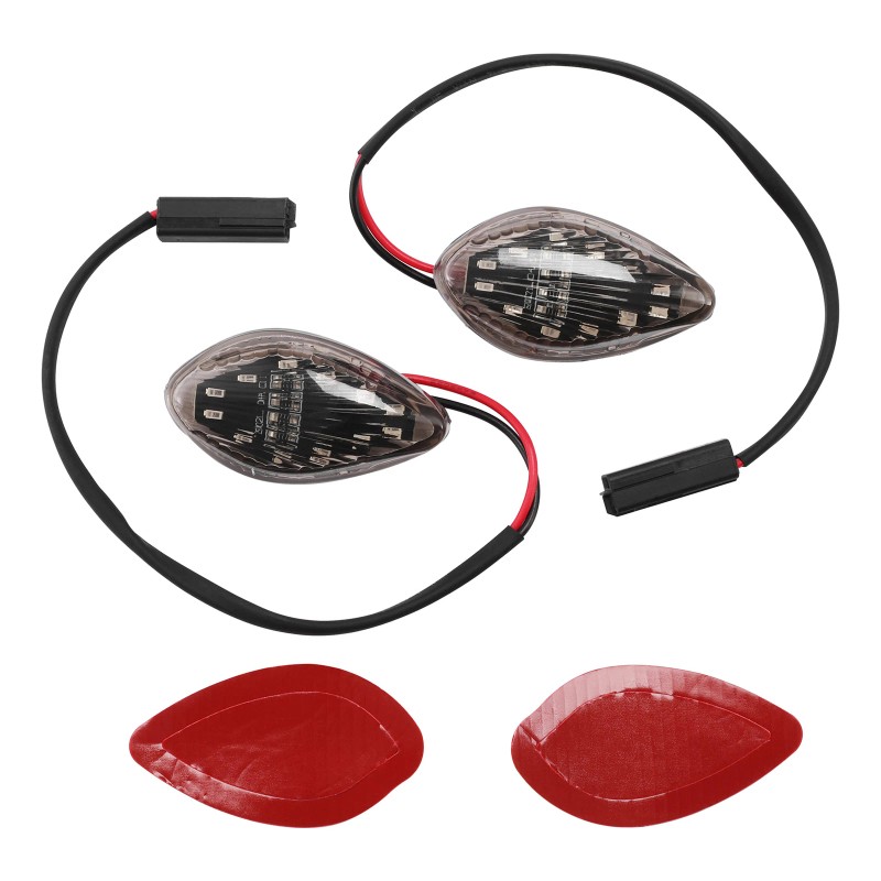 TCMT Front Amber Flush LED Turn Signal Light Fit For