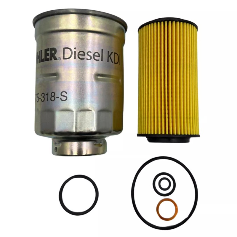 Kohler Genuine Kohler Kit Diesel Fuel filter ED0021753180-S & Oil