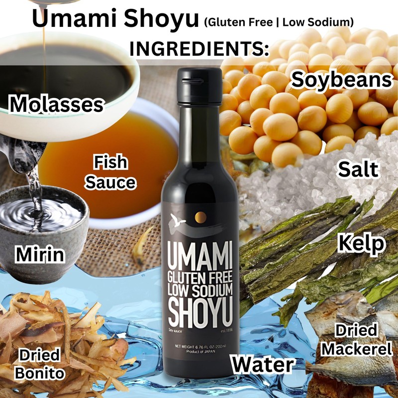 Umami Shoyu - Soy Sauce 6.76 fl oz (200ml) (Low