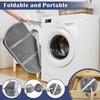 BOSNONA 2 Pack Large Collapsible Laundry Baskets 93L Pop Up