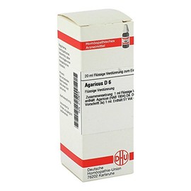 DHU Agaricus D6 Dilution, 20 ml Solution