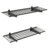 Hyloft 00651 2-Pack Heavy Duty Steel Wall Garage Shelving, 45-Inch