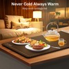 Food Warmer Silicone Electric Warming Tray - Rapid Heating, Precise